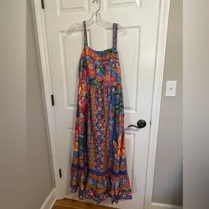 FARM Rio Vibrant Floral Maxi Dress